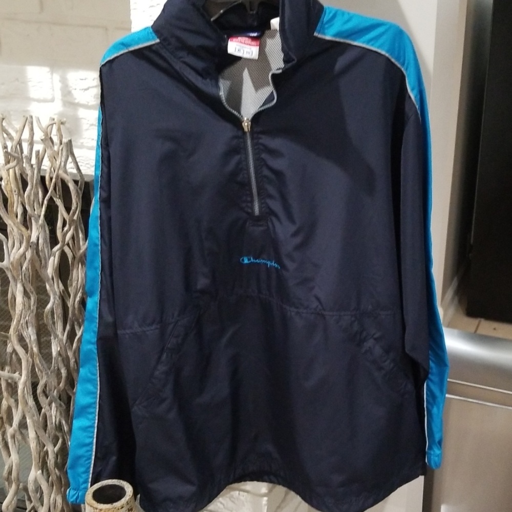Vintage OG Champion 3/4 Zip Pullover Size XL